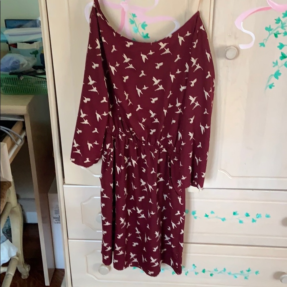 Adorable hummingbird dress